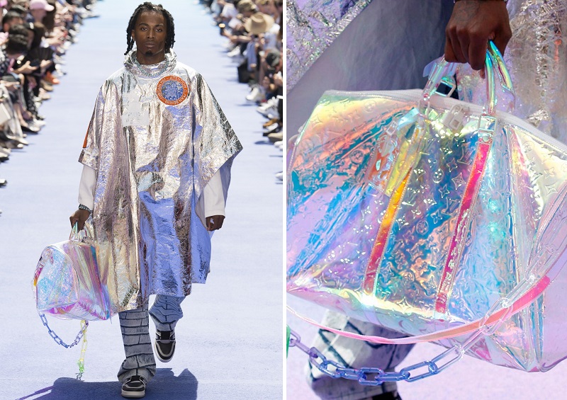 Louis Vuitton ss19 Virgil Abloh Debut Prism Transparent Patches