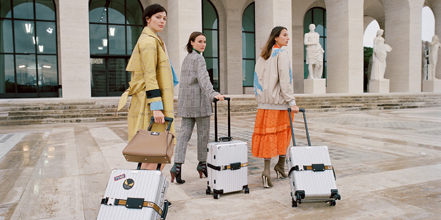 The Fendi x Rimowa Collaboration Is Luxury Luggage Travel Goals
