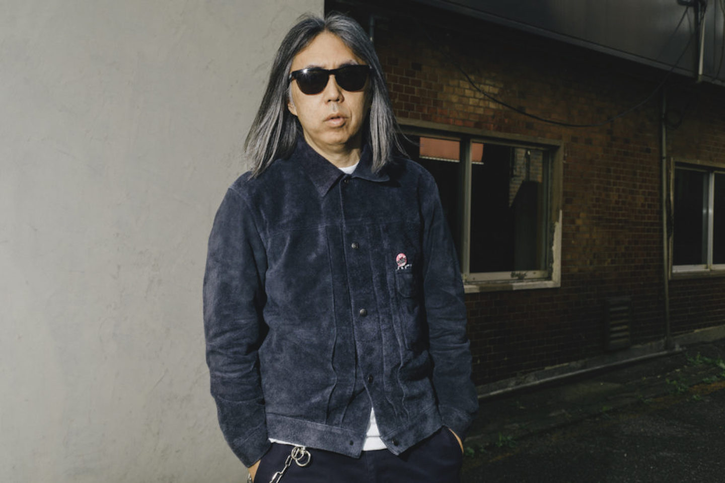 Hiroshi Fujiwara fragment design x Louis Vuitton Jacket First Look