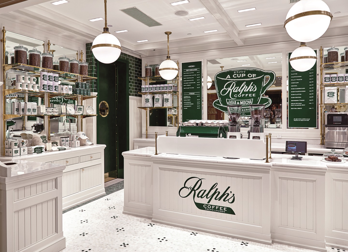 Coffee shop from fashion brand Ralph Lauren opens at Tysons