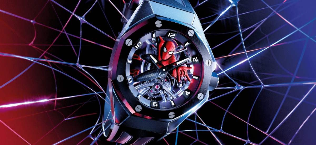 Audemars Piguet s Royal Oak Concept Tourbillon Spider Man is an