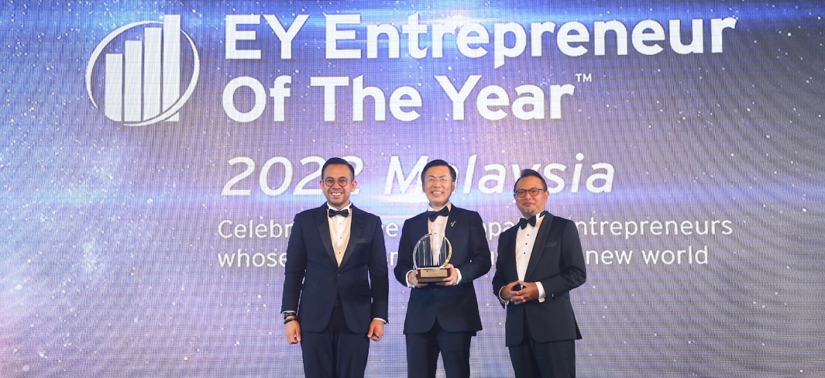 Chu Jenn Weng of ViTrox Corp Bhd named EY Entrepreneur Of The Year 2022
